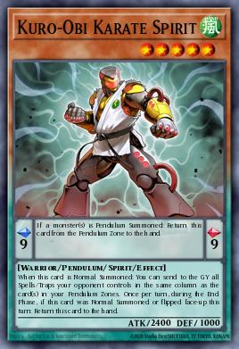 Kuro-Obi Karate Spirit EXFO-EN081