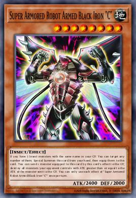 Super Armored Robot Armed Black Iron "C" SAST-EN097