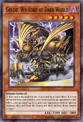 Goldd, Wu-Lord of Dark World DR04-EN084