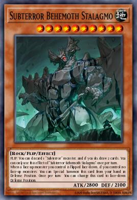 Subterror Behemoth Stalagmo TDIL-EN084