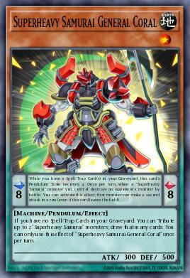Superheavy Samurai General Coral BOSH-EN011