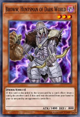 Broww, Huntsman of Dark World DR04-EN081