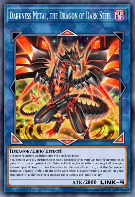 Darkness Metal, the Dragon of Dark Steel BLC1-EN044