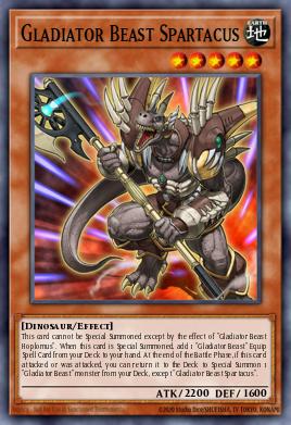 Gladiator Beast Spartacus GLAS-EN018