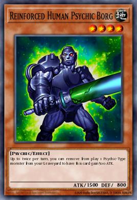 Reinforced Human Psychic Borg RGBT-EN029