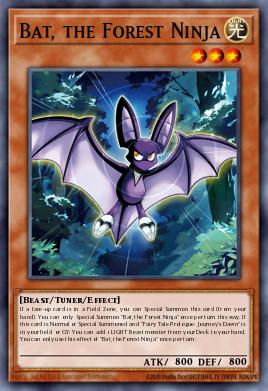 Bat, the Forest Ninja BLMM-EN034