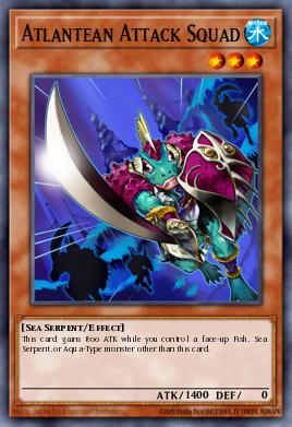 Atlantean Attack Squad REDU-EN036