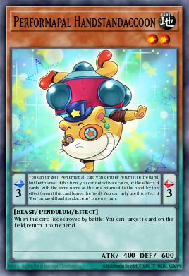 Performapal Handstandaccoon RATE-EN002
