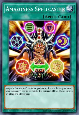 Amazoness Spellcaster SGX3-END15