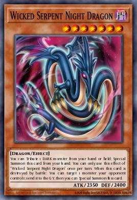 Wicked Serpent Night Dragon ALIN-EN031