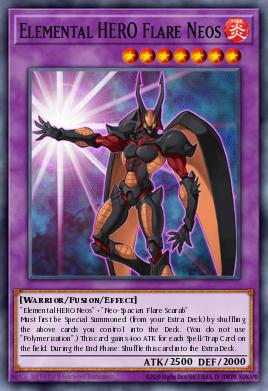 Elemental HERO Flare Neos POTD-EN032