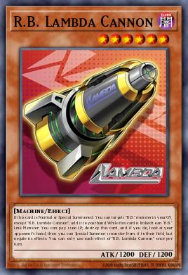 R.B. Lambda Cannon DOOD-EN090