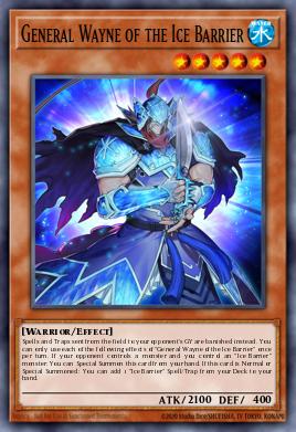 General Wayne of the Ice Barrier SDFC-EN001