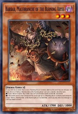 Barbar, Malebranche of the Burning Abyss PGL3-EN054