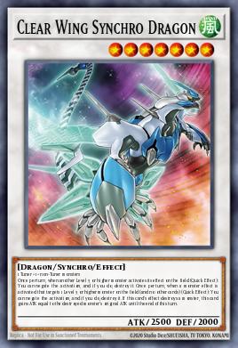Clear Wing Synchro Dragon LED8-EN001