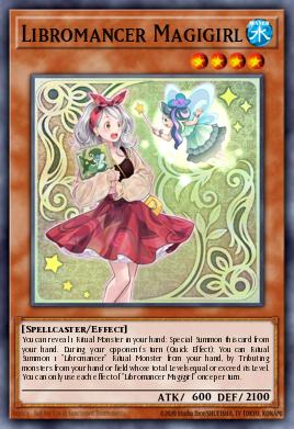 Libromancer Magigirl BACH-EN086