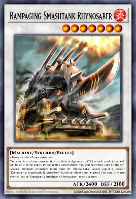 Rampaging Smashtank Rhynosaber ROTD-EN093
