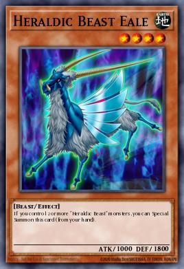Heraldic Beast Eale CBLZ-EN014