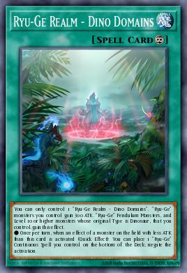 Ryu-Ge Realm - Dino Domains CRBR-EN037