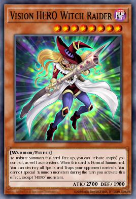 Vision HERO Witch Raider BLC1-EN098