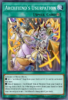 Archfiend's Usurpation BLZD-EN067
