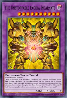 The Unstoppable Exodia Incarnate INFO-EN033