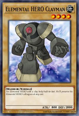 Elemental HERO Clayman SGX2-ENA03