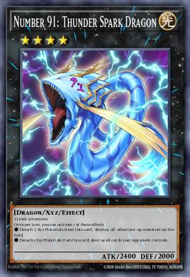 Number 91: Thunder Spark Dragon REDU-EN098