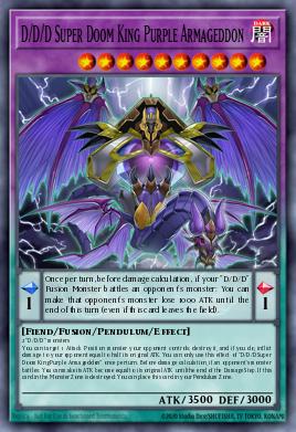 D/D/D Super Doom King Purple Armageddon OP29-EN015