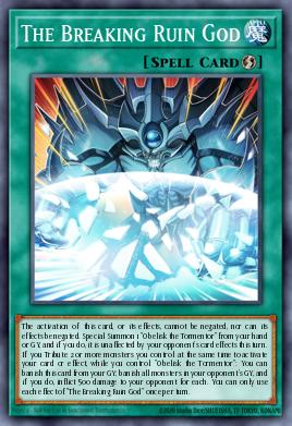 The Breaking Ruin God MP22-EN274