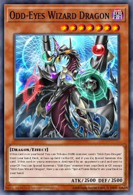 Odd-Eyes Wizard Dragon LED6-EN046