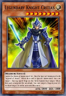 Legendary Knight Critias DLCS-EN002