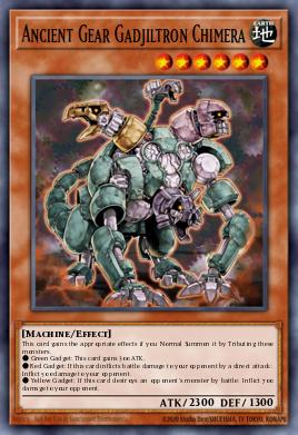Ancient Gear Gadjiltron Chimera SR03-EN006