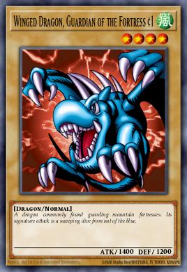 Winged Dragon, Guardian of the Fortress #1 MRD-002