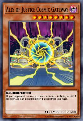 Ally of Justice Cosmic Gateway DT02-EN028