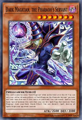 Dark Magician, the Pharaoh's Servant MAMO-EN001
