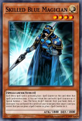 Skilled Blue Magician SECE-EN032