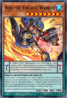 Hojo the Vaylantz Warrior TAMA-EN004