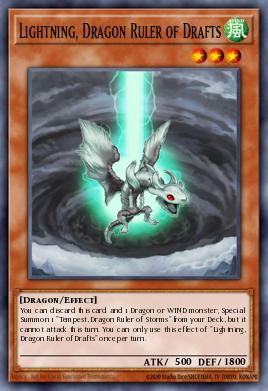 Lightning, Dragon Ruler of Drafts LTGY-EN098