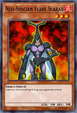 Neo-Spacian Flare Scarab POTD-EN004
