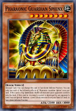 Pharaonic Guardian Sphinx MP22-EN070