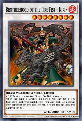 Brotherhood of the Fire Fist - Kirin MP14-EN094