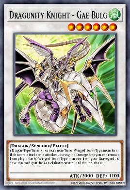 Dragunity Knight - Gae Bulg HA03-EN057