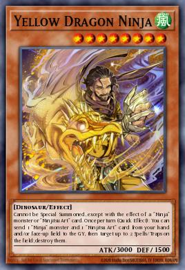 Yellow Dragon Ninja SHVA-EN013