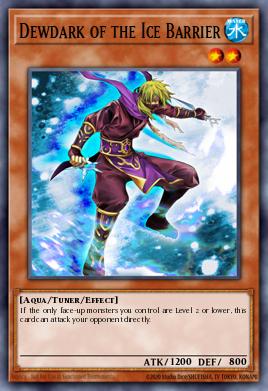 Dewdark of the Ice Barrier HA03-EN020