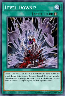 Level Down!? CDIP-EN046