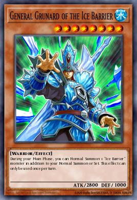 General Grunard of the Ice Barrier HA03-EN049
