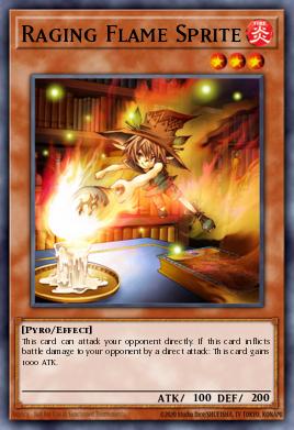 Raging Flame Sprite DR3-EN080