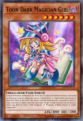 Toon Dark Magician Girl GLD4-EN015