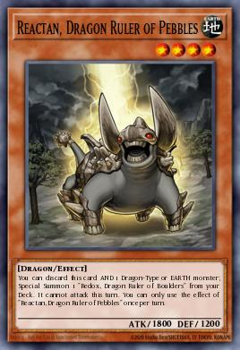 Reactan, Dragon Ruler of Pebbles LTGY-EN095